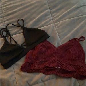 Two Bralettes
